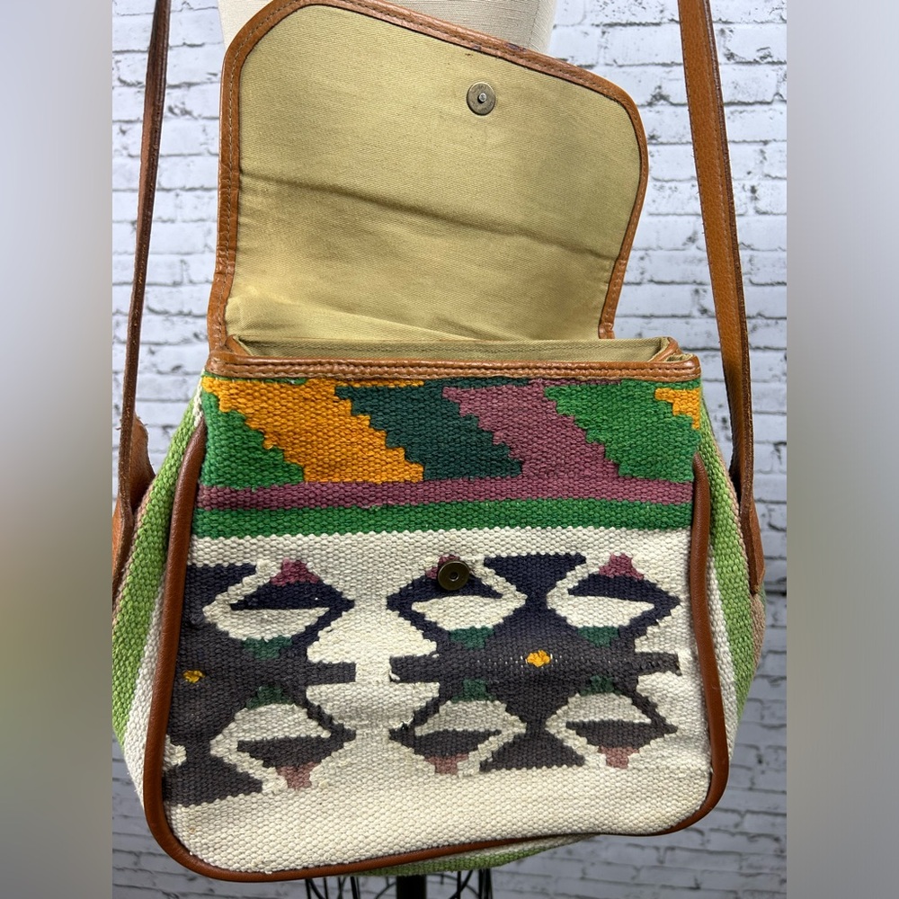 Fossil | Multicolor Patterned Boho Shoulder Bag - image 3